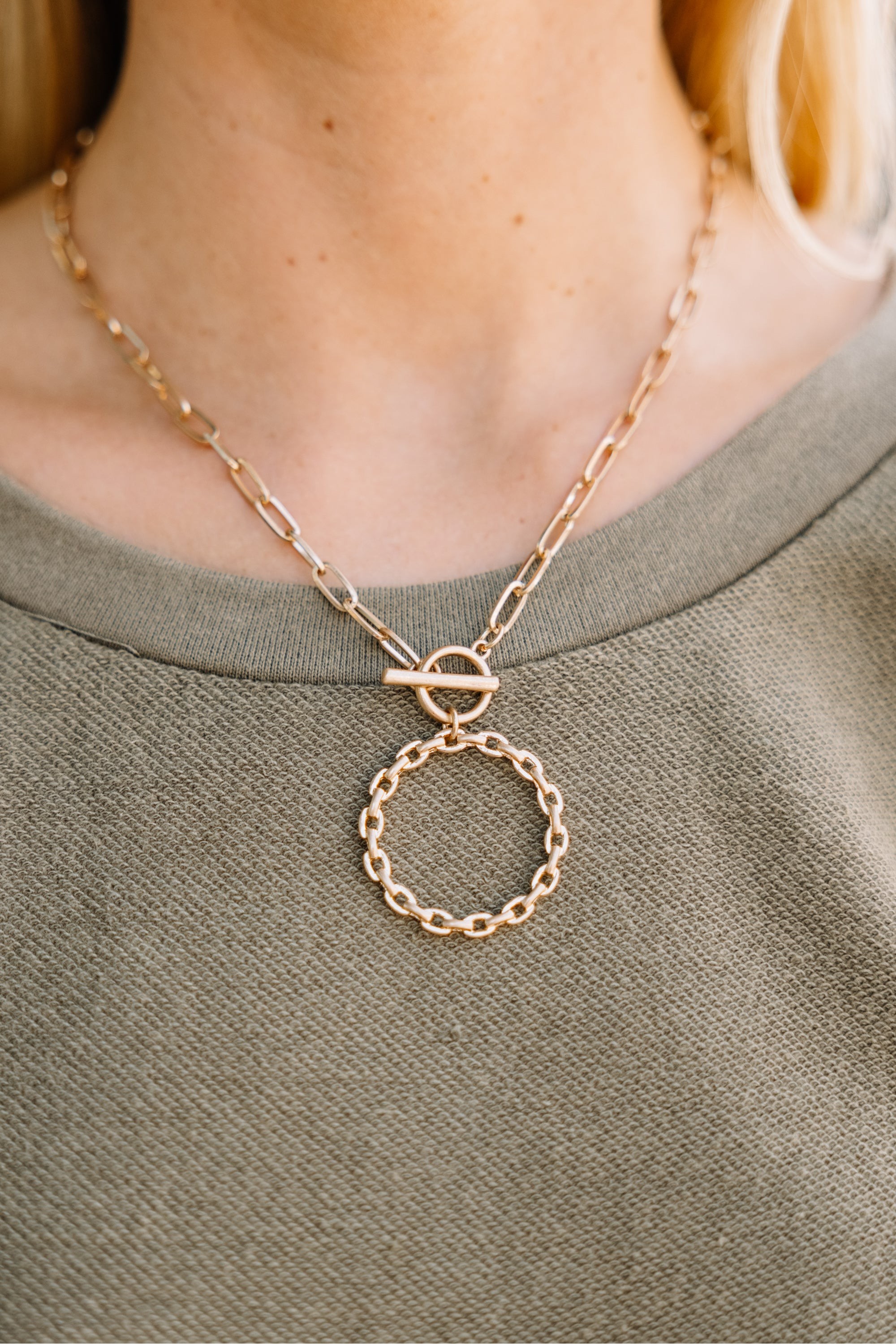There You Go Gold Necklace