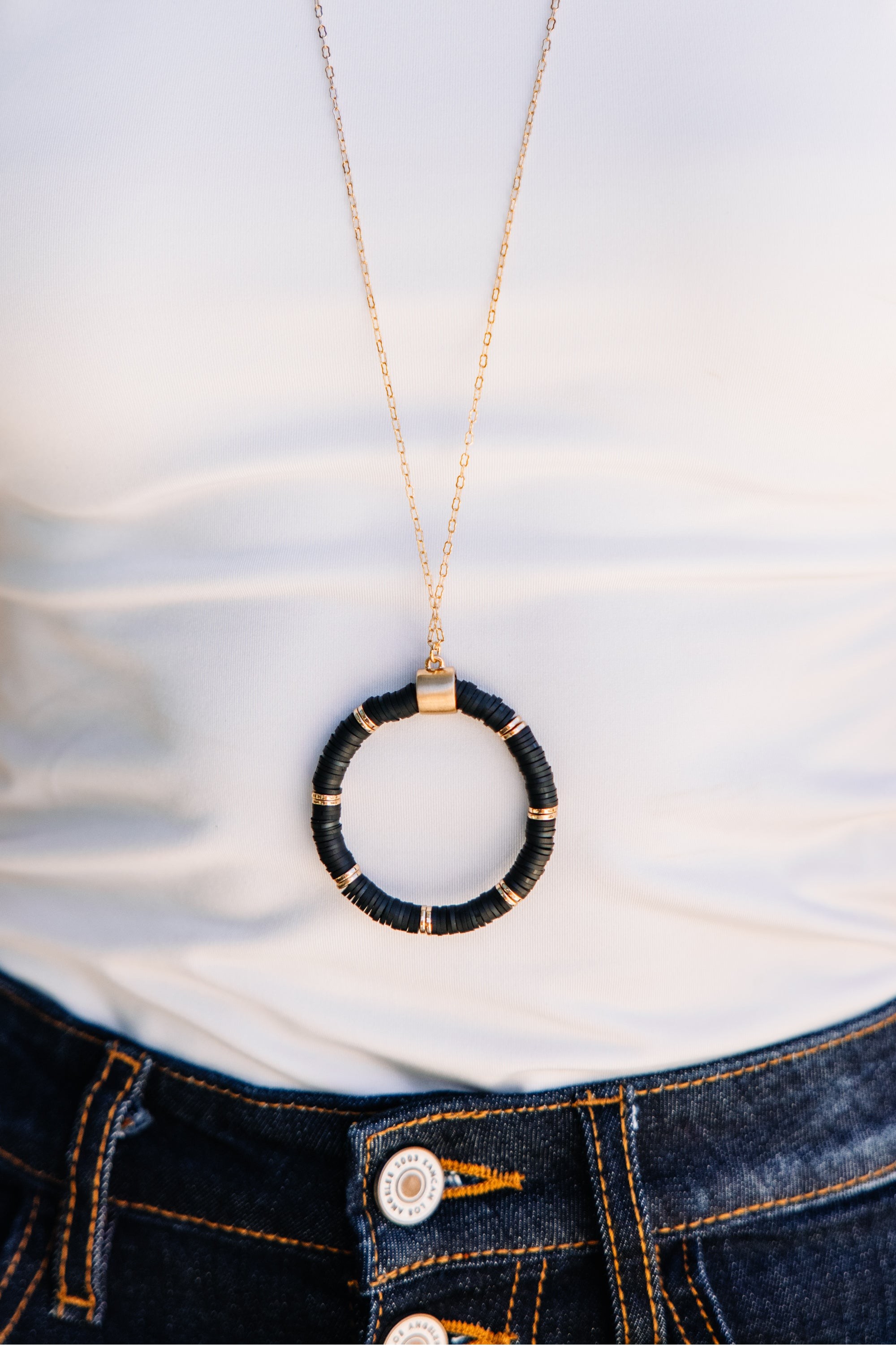 At This Time Pendant Necklace