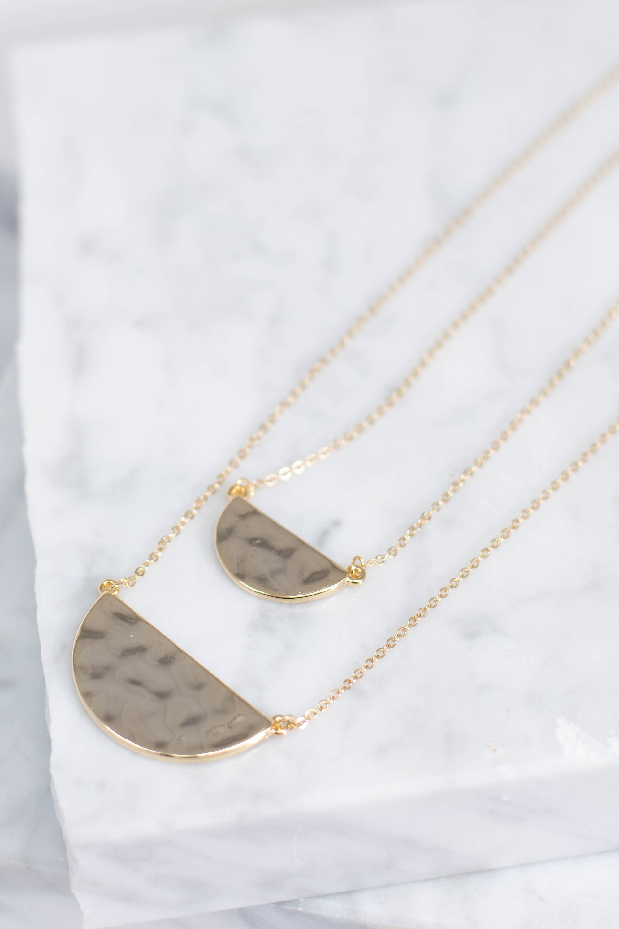 Let's Get Going Gold Layered Necklace