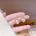 925 Silver Needle Exquisite Bow Star Earrings High Grade Light Luxury Pearl Earrings Temperament French Minority Earrings
